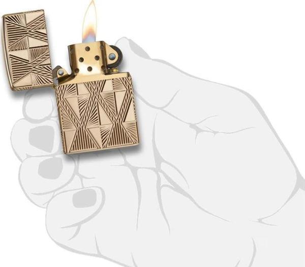 Zippo Çakmak 29671 Luxury Diamond Design - Image 1