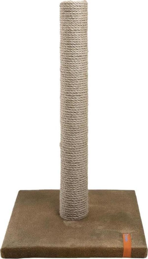 Pugalo Catnipli Tırmalama Tahatası 50 cm Kedi Tırmalama Tahtası Renk Kahve-Sarı - Image 1
