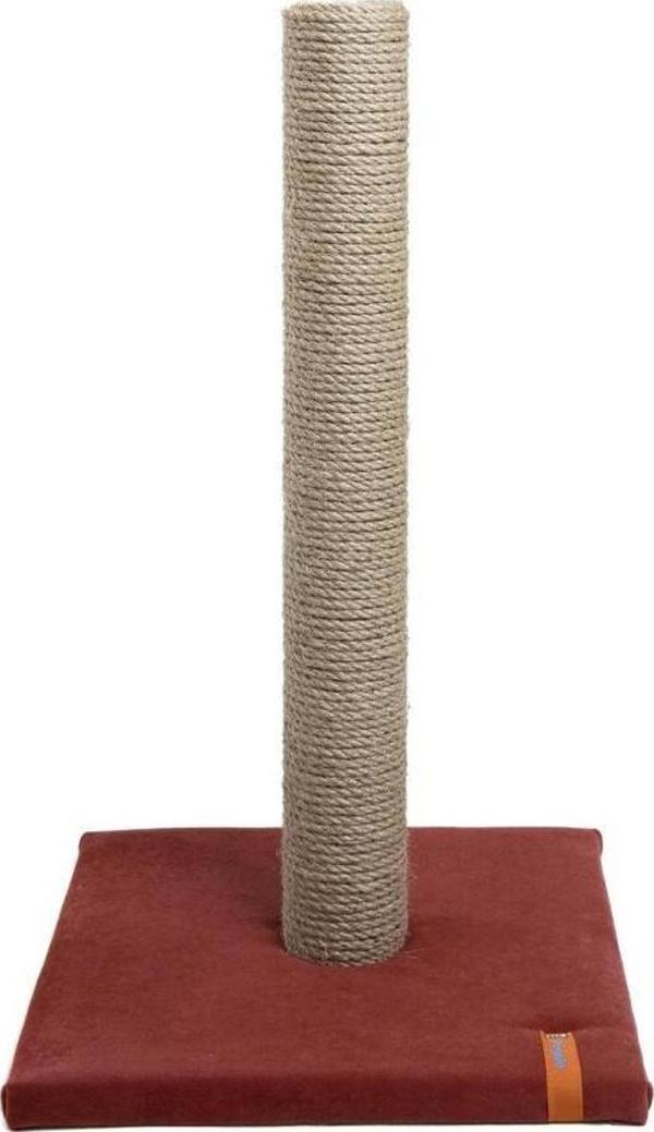 Pugalo Catnipli Tırmalama Tahatası Kırmızı 50 cm Kedi Tırmalama Tahtası - Image 1