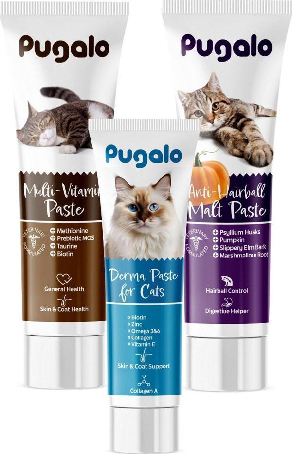 Pugalo Kedi 3'Lü Bakım Paste Paketi - Image 1