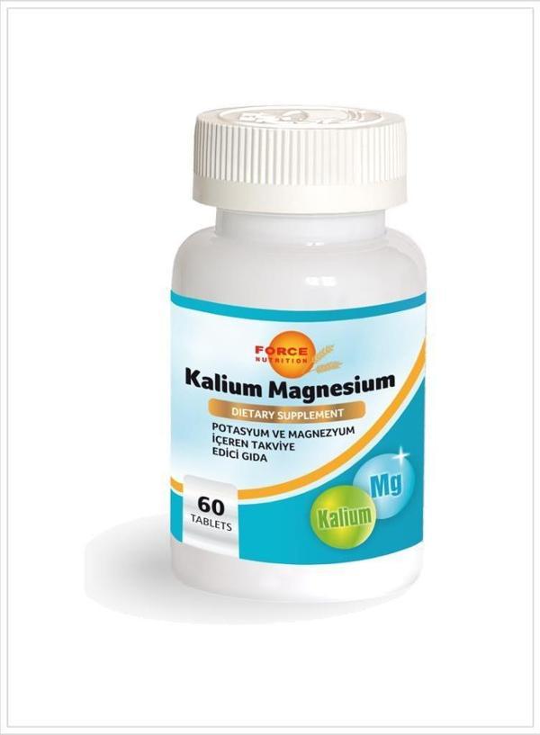 Force Nutrition Kalium - Potasyum Magnesyum 60 Tablet - Image 1