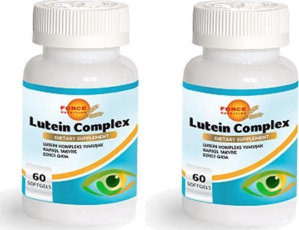 Force Nutrition Lutein Complex 60 Softgel-Yumuşak Kapsül 2 Kutu - Image 1