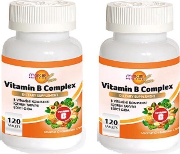 Meka Nutrition B-Komplex 120 Tablet 2 Kutu - Image 1