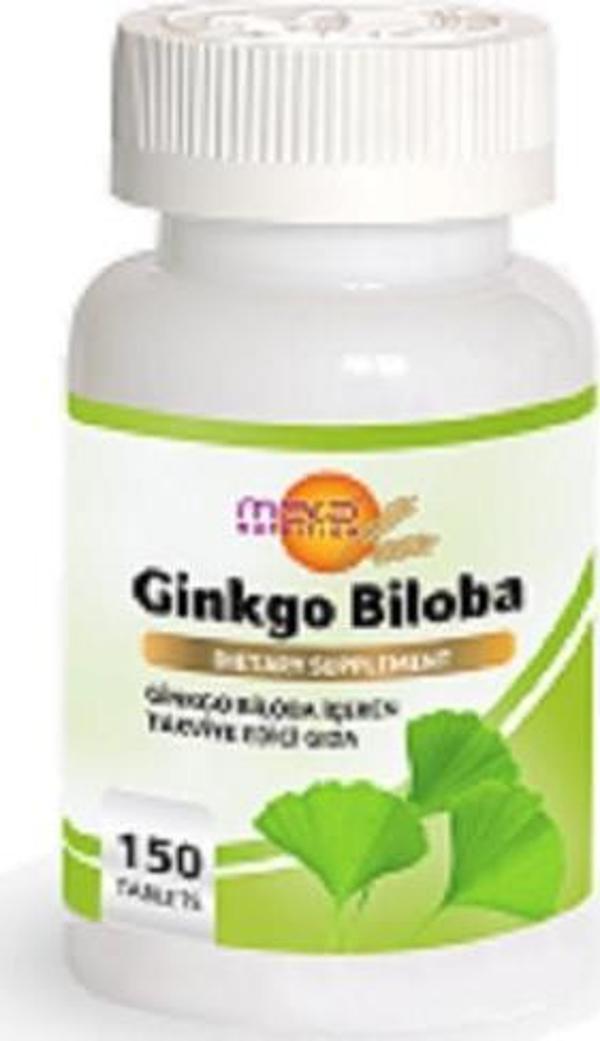 Meka Nutrition Ginkgo Biloba 240 mg 150 Tablet - Image 1