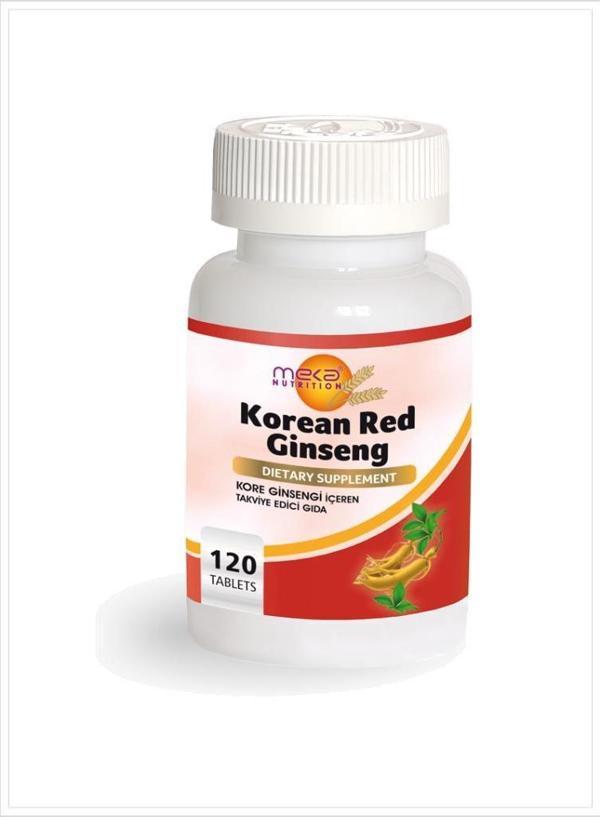 Meka Nutrition Korean Red Ginseng 500 Mg 120 Tablet - Image 1