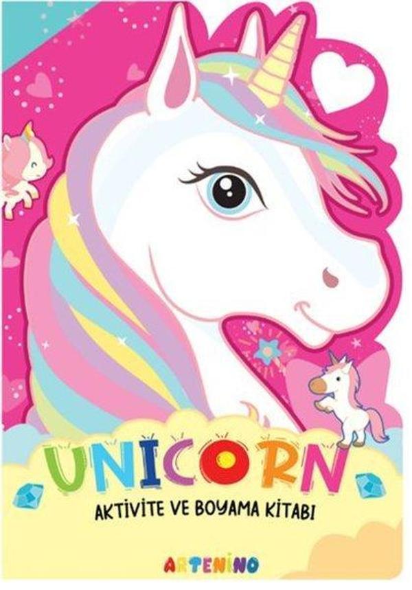 Unicorn - Aktivite ve Boyama Kitabı - Artenino Yayıncılık - Image 1