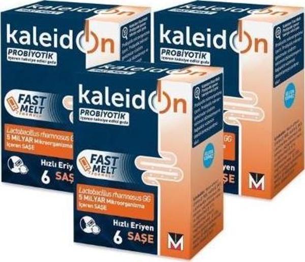 Kaleidon Probiyotik Fast Melt Formula 6 Saşe 3lü - Image 1