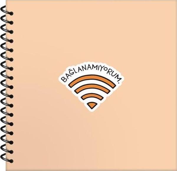 Hisli Şeyler 16x15 Çizgili Defter - Bağlanamıyorum - Image 1