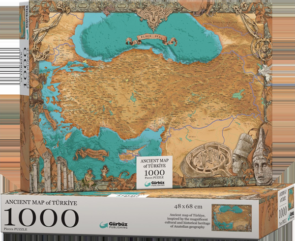 ANTİK TÜRKİYE PUZZLE 1000 PARÇA - Image 1