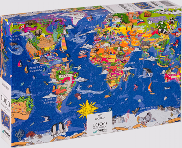 MY WORLD PUZZLE 1000 PARÇA - Image 1