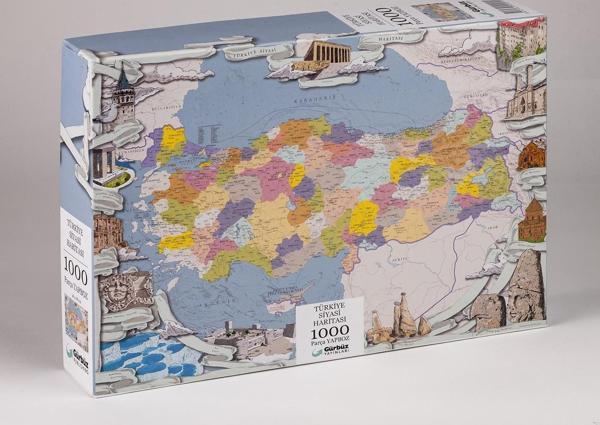 SiYASi TÜRKİYE PUZZLE 1000 PARÇA - Image 1