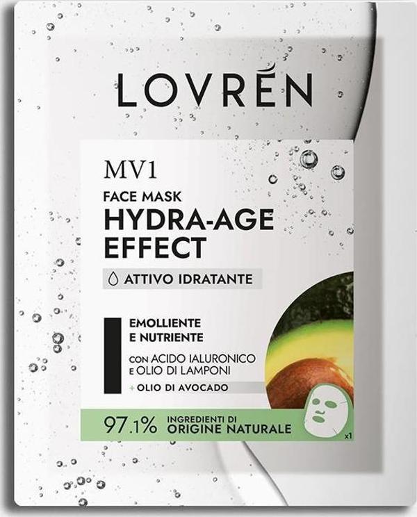 Lovren MV1 Hydra-Age Effect Face Mask Kağıt Yüz Maskesi - Image 1