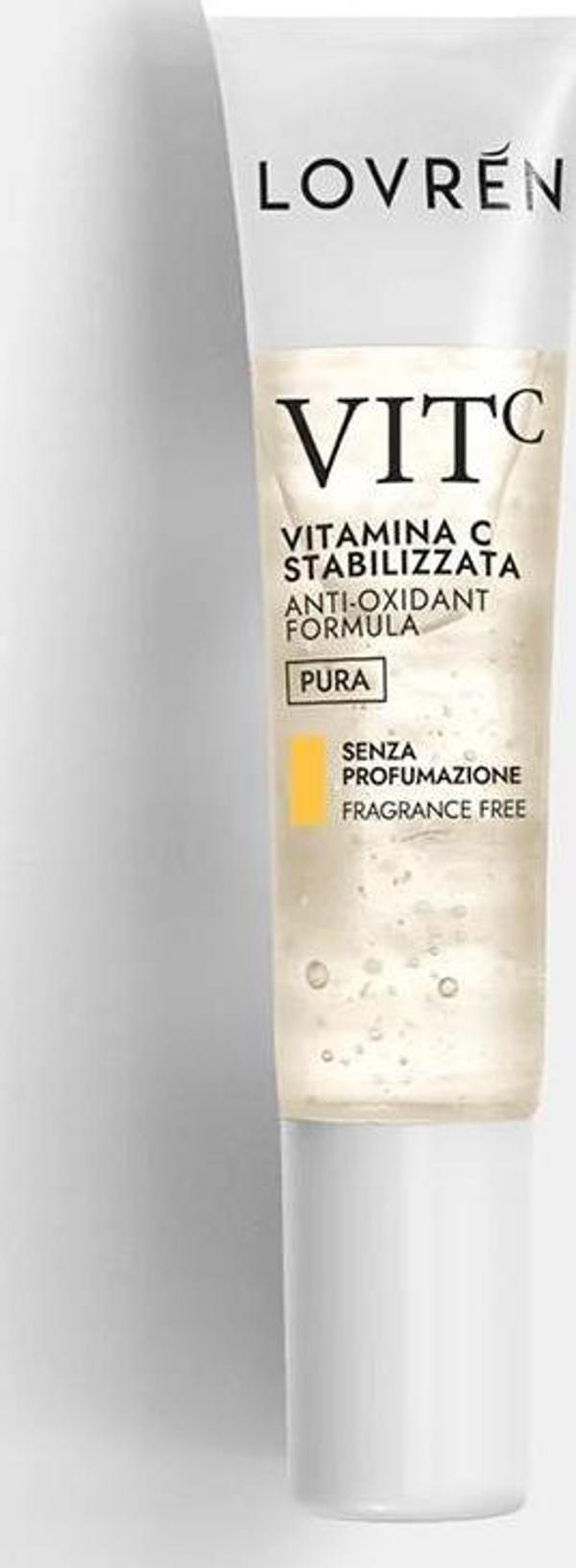 Lovren VITC Vitamin C Stabilized Anti-Oxidant Formula Canlandırıcı Yüz Serumu 15ML - Image 1