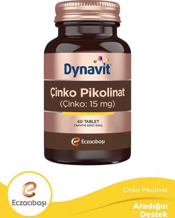 Dynavit Çinko Pikolinat 15 mg 60 Tablet - Image 1