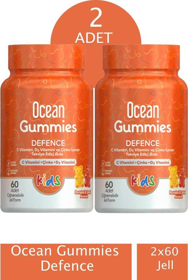 Ocean Gummies Defence 60 Adet Çiğnenebilir Form 2 Adet - Image 1