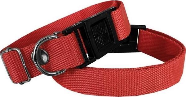 Markapet Köpek Tasması Dokuma 2 cm - Min: 30 cm - Max: 50 cm Kırmızı - Image 1