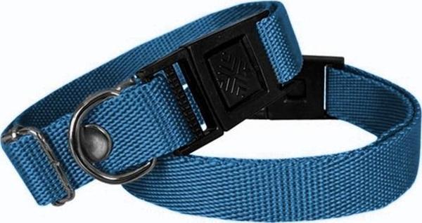 Markapet Köpek Tasması Dokuma 2 cm - Min: 30 cm - Max: 50 cm Mavi - Image 1