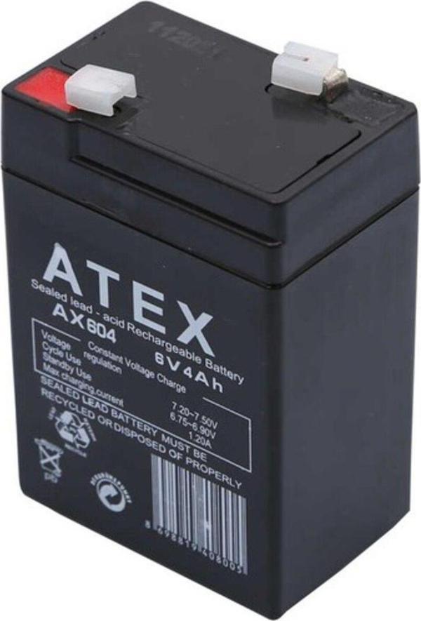 6V 4Ah 6 volt 4 amper KURU AKÜ BATARYA PİL + 6 VOLT 4 AMPER AKÜ PİL BATARYA  - Eski Akü İadesiz - Image 1