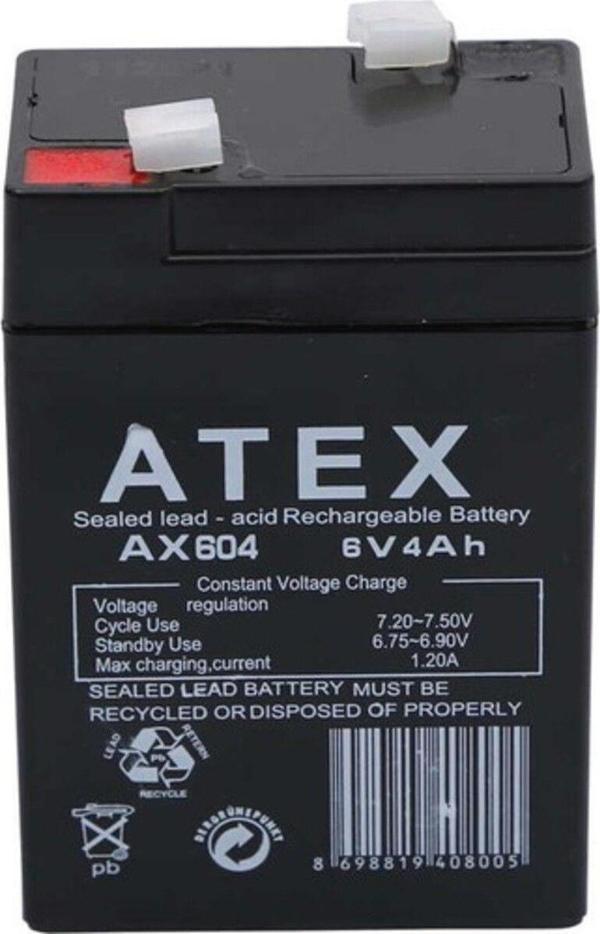 6V 4Ah KURU BAKIMSIZ AKÜ , 6 V 4 AH , 6 VOLT 4 AMPER , 6VOLT 4AMPER IŞILDAK AKÜSÜ - Eski Akü İadesiz - Image 1