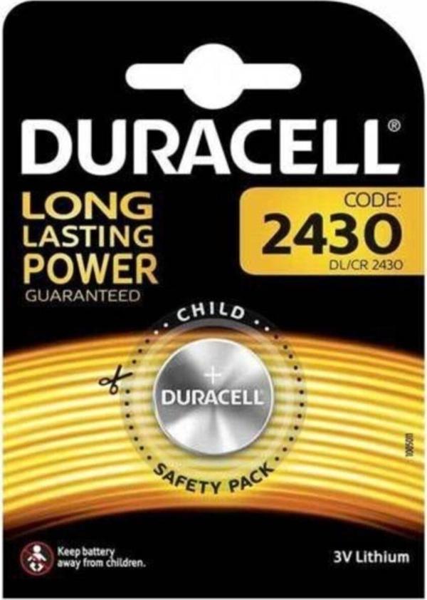 Cr 2430 Lithium 3 Volt Tekli Düğme Pil Orjinal Elektronik Cihaz Pili - Image 1
