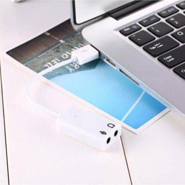 7+1 Usb Ses Kartı Virtual 3d Kablolu Windows 7/8/10 , Xp Uyumlu Sound Ses Kartı Sıfır Kutusunda - Image 1