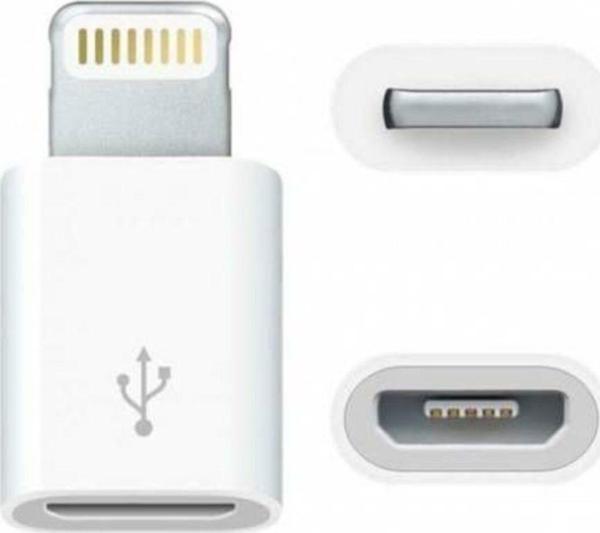Mikro Usb Uç Girişten Iphone A Dönüştürücü Otg Çevirici Mikro Usb Giriş Iphone Çıkışa Cevirici - Image 1
