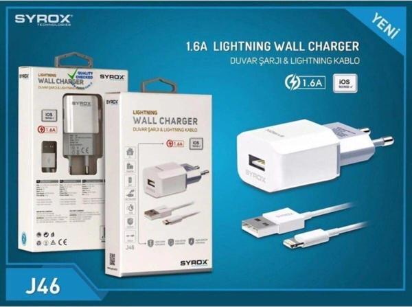 Tüm Iphone Apple Modellerine Lightning Girişli Uyumlu Şarj Aleti - Image 1