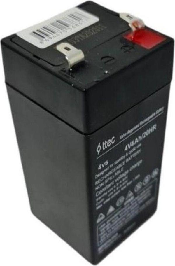 4V 4AH AKÜ KURU TİP BAKIMSIZ AKÜ - 4 VOLT 4 AMPER AKÜ 4V4AH AKÜ 4V 4AH Terazi Işıldak Aküsü Batarya - Image 1