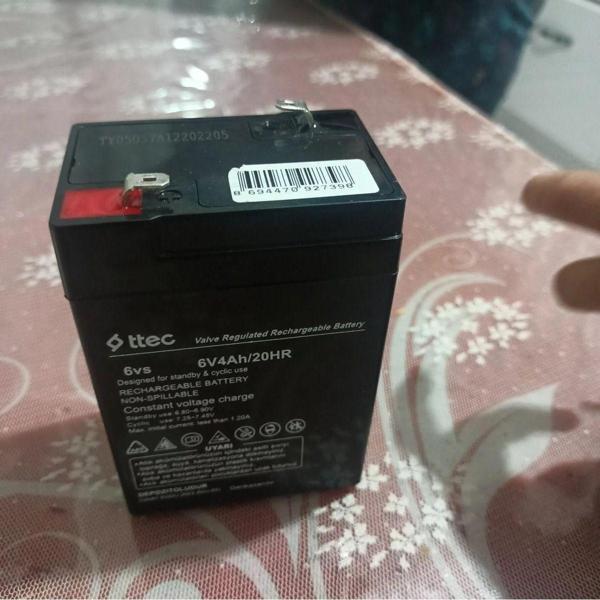 Goldsilver GS2630 Fenere Uyumlu Akü 6V4AH -Goldsilver GS-2630 Uyumlu Akü 6 Volt 4 Amper Kuru Tip Akü - Eski Akü İadesiz - Image 1