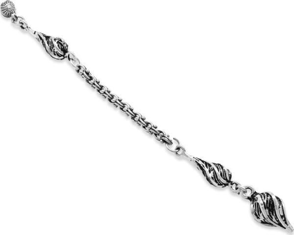 Çeşmi Bülbül Tasarım Silver Renk Arnavut Zincirli Kararmaz Metal Püskül - Image 1
