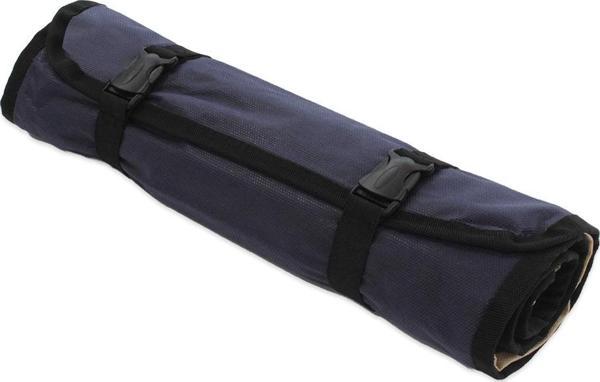 Kemer Muhafazalı Lacivert Kumaş Renkli 25li Tesbih Rulosu - Image 1