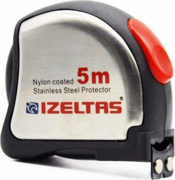 İzeltaş 05881 Krom Şerit Metre 5 Mt - Image 1