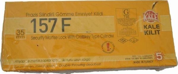 Kale Kilit 157F-35 Mm Kapı Emniyet Kilidi - Fiam Anahtarlı - Image 1