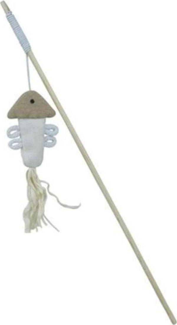 Zampa Çevre Dostu Püsküllü Balık Kedi Oltası, 40 Cm - Image 1