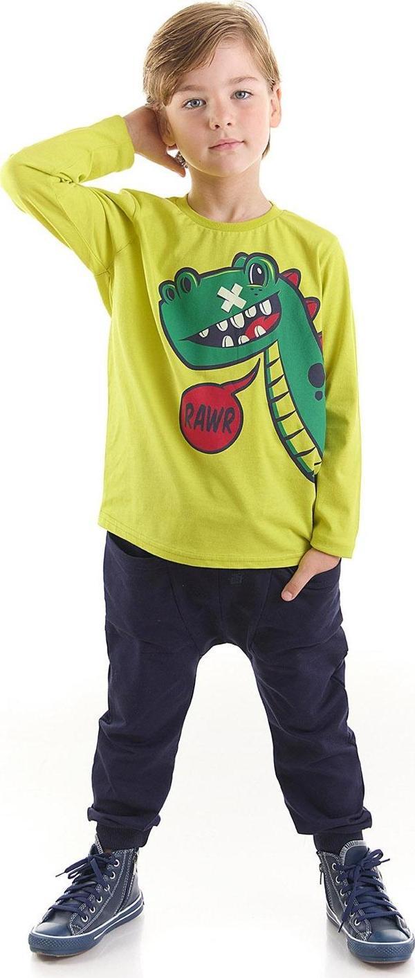 Rawr Dinozor Erkek Çocuk T-shirt Pantolon Takım - Image 1