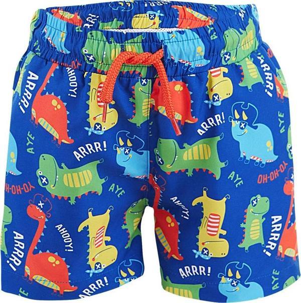 Dinozor Erkek Çocuk Lacivert Deniz Şortu Mayo - Image 1