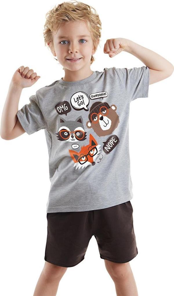 Arkadaşlar Erkek Çocuk Yazlık T-shirt Şort Takım - Image 1