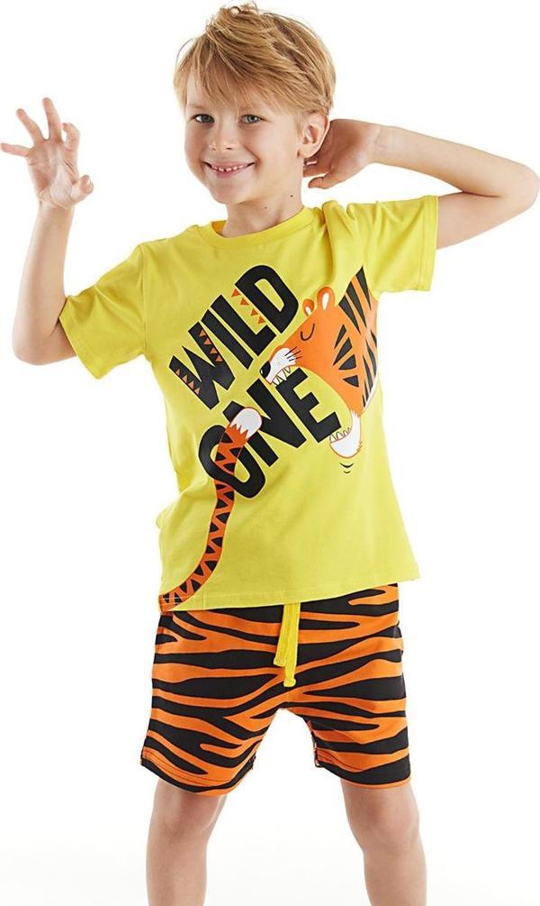 Wild One Erkek Çocuk T-shirt Şort Takım - Image 1