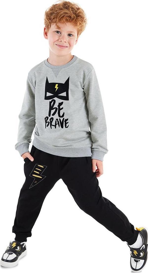 Cesur Erkek Çocuk T-shirt Eşofman Takım - Image 1