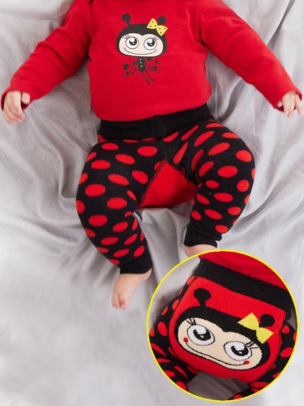 Uğur Böceği Kız Bebek Tayt-Pantolon - Image 1