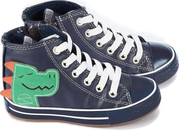 Dino Tırtırlı Erkek Çocuk Sneakers Spor Ayakkabı - Image 1