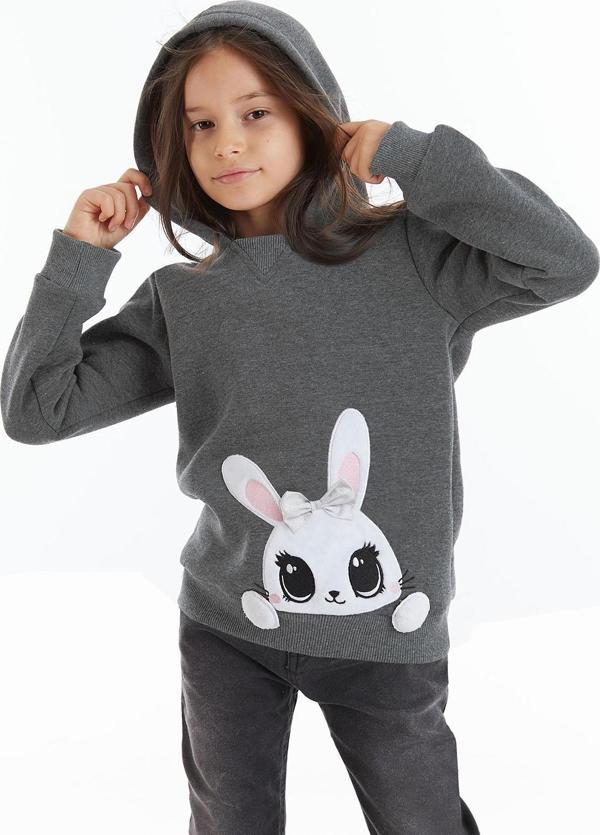Şirin Tavşan Kız Çocuk Sweatshirt - Image 1