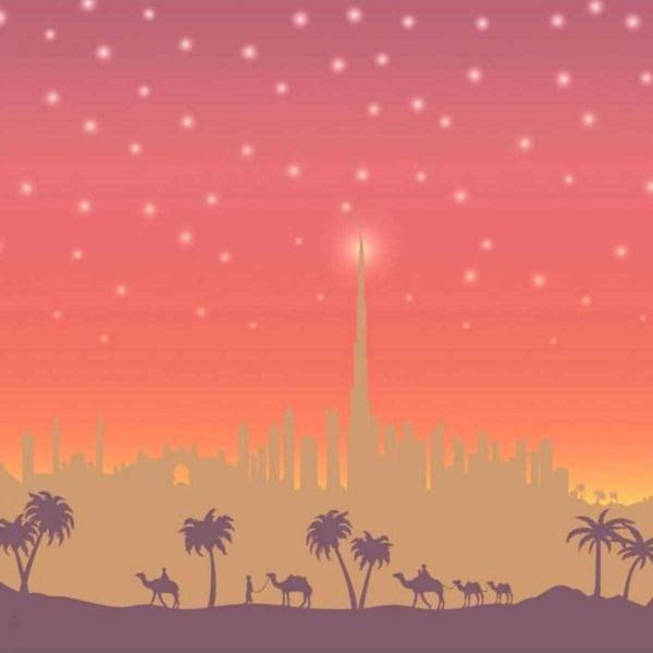 SAHARA NIGHTS FRANSIZ DUVAR KAĞIDI SK10022 (BORDÜR) (5m2) - Image 1