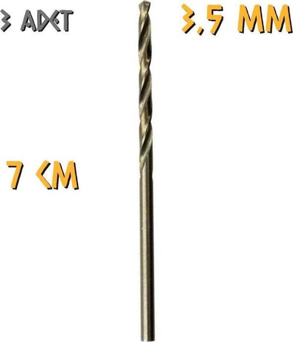 Kupa Tyson Metal Ahşap Delici HSS Matkap Ucu 3.5 mm. - 3 Adet - Image 1