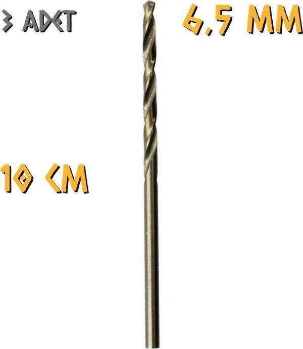 Kupa Tyson Metal Ahşap Delici HSS Matkap Ucu 6.5 mm. - 3 Adet - Image 1