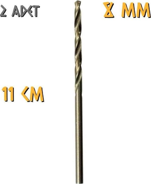 Kupa Tyson Metal Ahşap Delici HSS Matkap Ucu 8.0 mm. - 2 Adet - Image 1