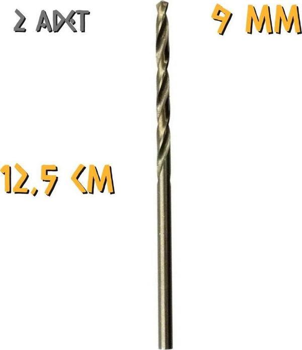 Kupa Tyson Metal Ahşap Delici HSS Matkap Ucu 9.0 mm. - 2 Adet - Image 1