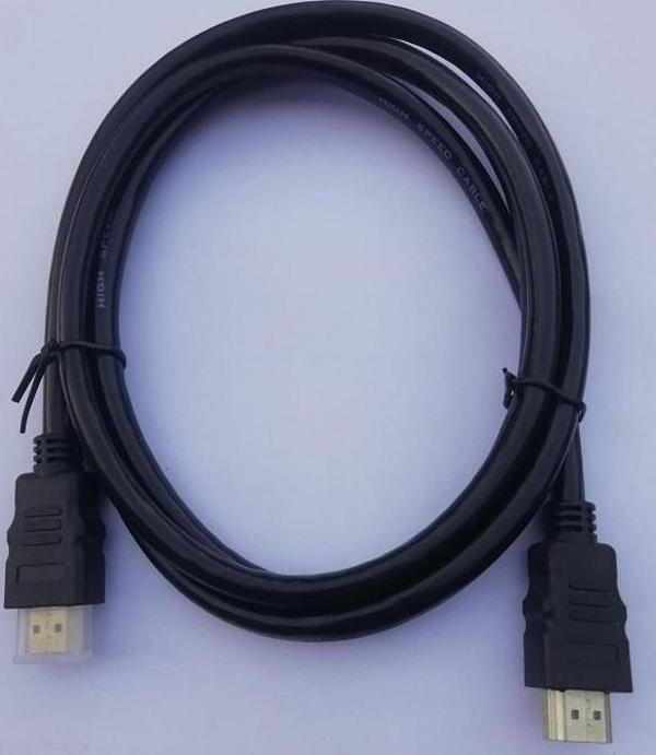 Siyah HDMI Kablo 1,5 Metre Gold Başlıklı - Image 1