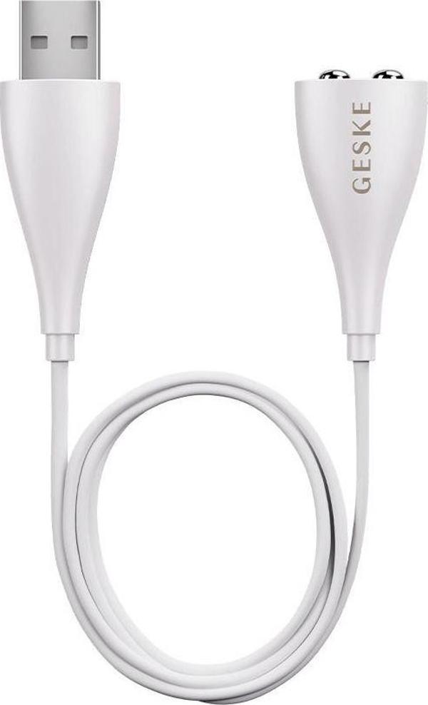 Geske Manyetik USB Kablosu Beyaz - Image 1