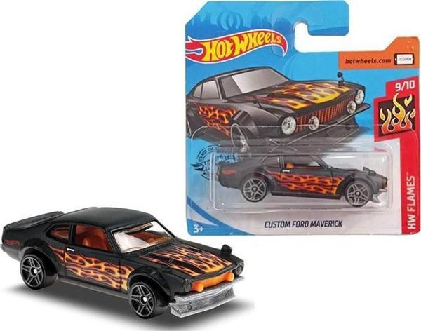 Hot Wheels - Custom Ford Maverick - Flames (1/64) 2020 Serisi - Image 1